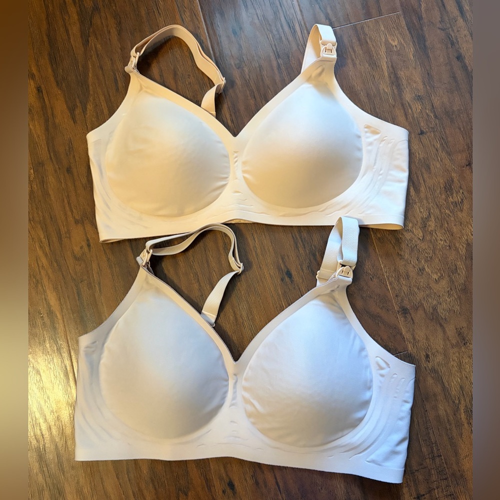 2 Amazon Nursing Bras - Vinfact Smooth For Breastfeeding Seamless Maternity Bras